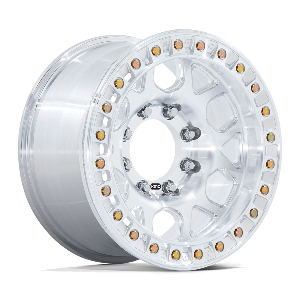 KMC Mesa Forged Beadlock 17x9 Raw Machined wheel