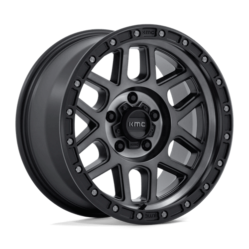 KMC Mesa 20x9 Satin Black W/ Gray Tint wheel