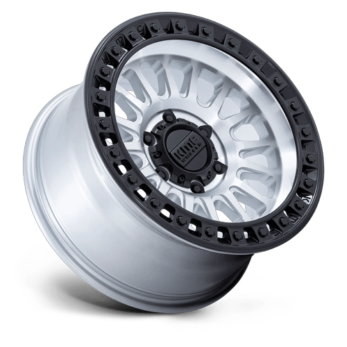 KMC Ims 18x9 Machined W/ Matte Black Lip wheel