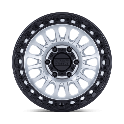 KMC Ims 18x9 Machined W/ Matte Black Lip wheel