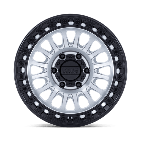 KMC Ims 18x9 Machined W/ Matte Black Lip wheel