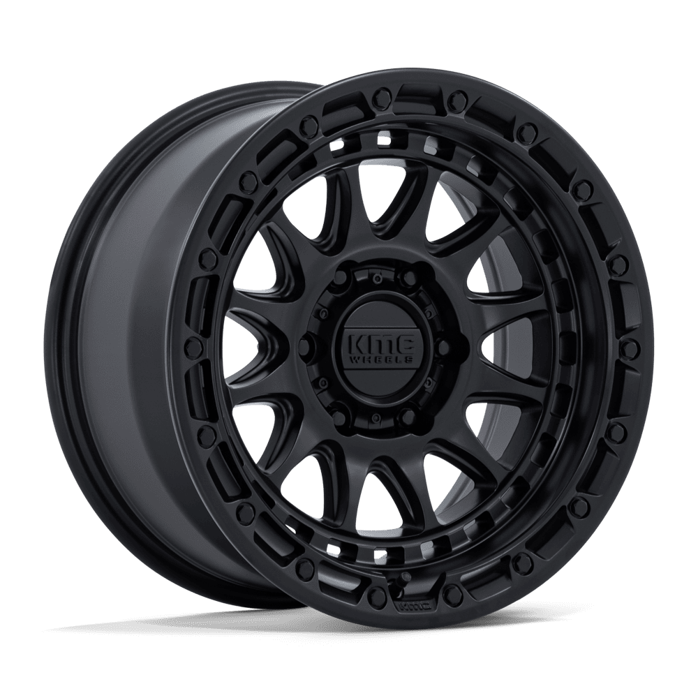 KMC Crux 18x9 Blackout wheel