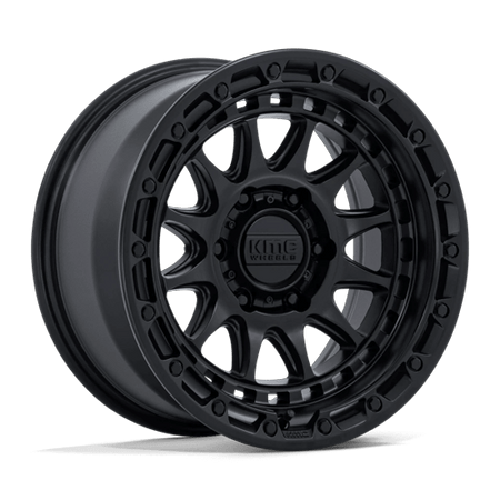 KMC Crux 20x10 Blackout wheel