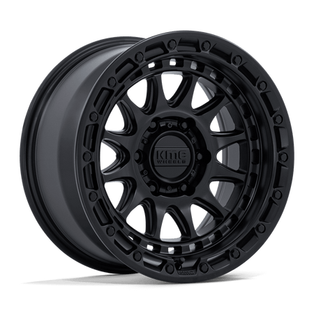 KMC Crux 20x10 Blackout wheel