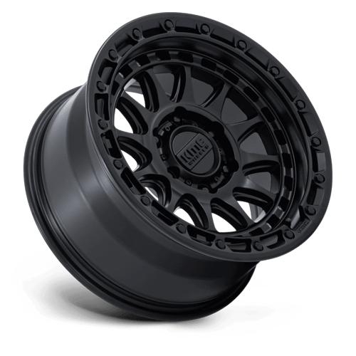 KMC Crux 20x10 Blackout wheel