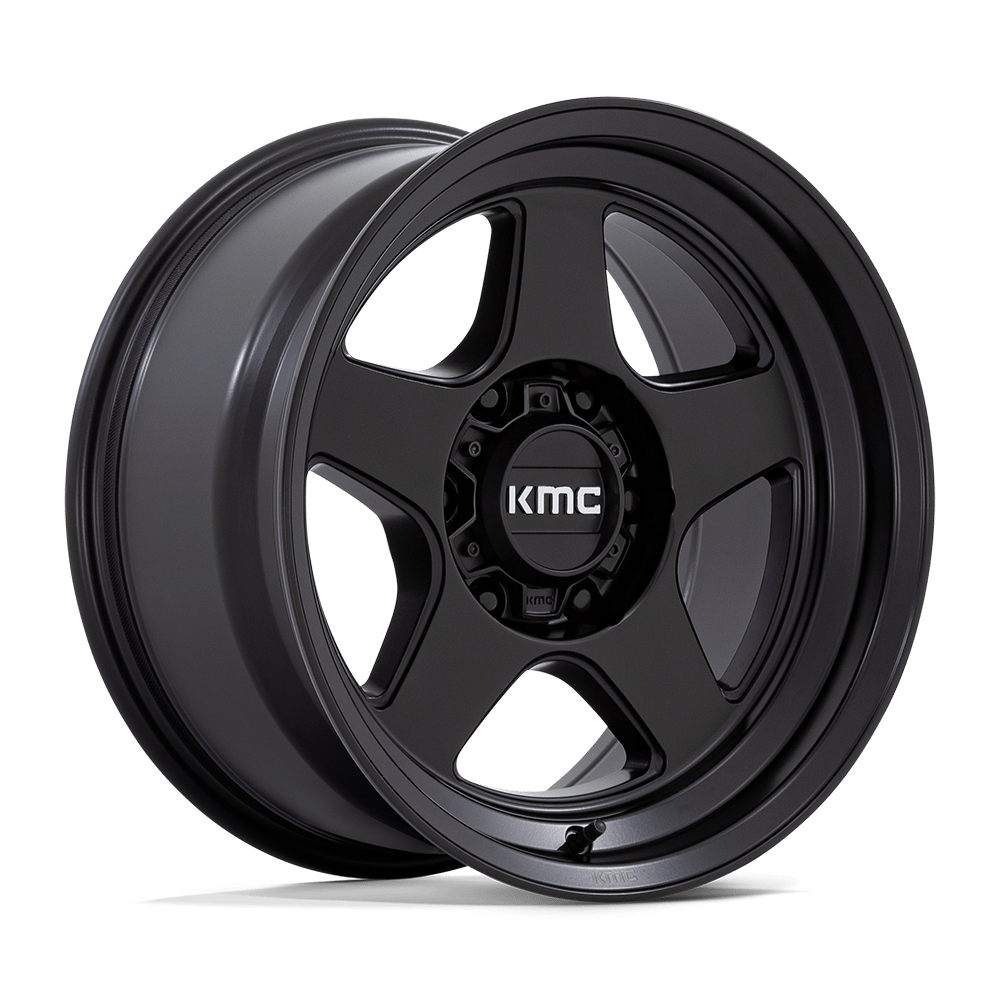 KMC Lobo 17x8.5 Matte Black wheel