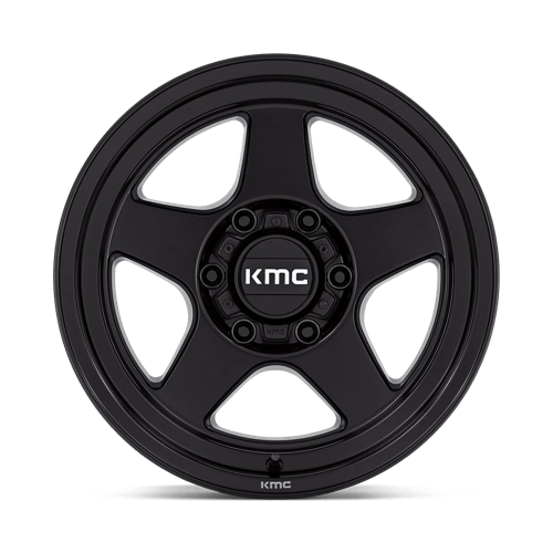 KMC Lobo 17x8.5 Matte Black wheel