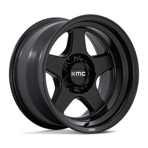 KMC Lobo 17x8.5 Matte Black wheel