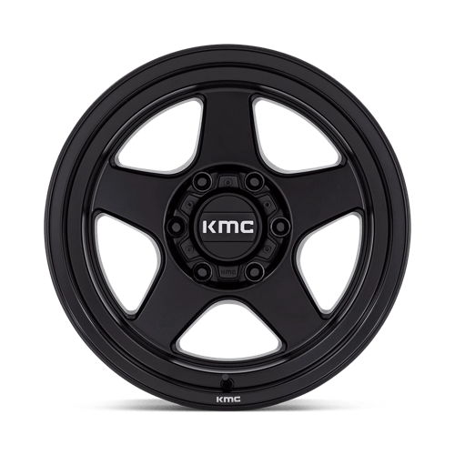 KMC Lobo 17x8.5 Matte Black wheel