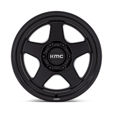 KMC Lobo 17x8.5 Matte Black wheel