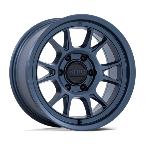 KMC Range 17x8.5 Metallic Blue wheel