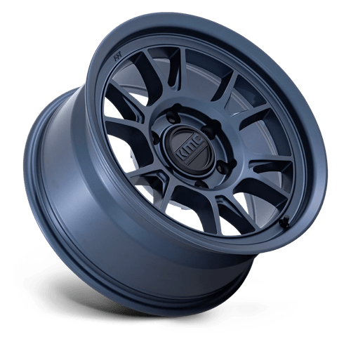 KMC Range 17x8.5 Metallic Blue wheel