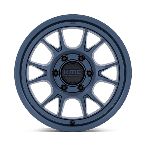 KMC Range 17x8.5 Metallic Blue wheel