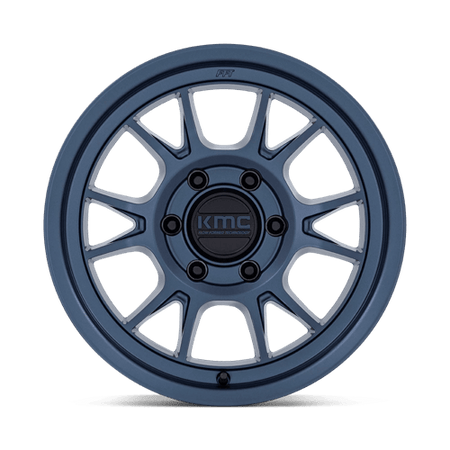 KMC Range 17x8.5 Metallic Blue wheel