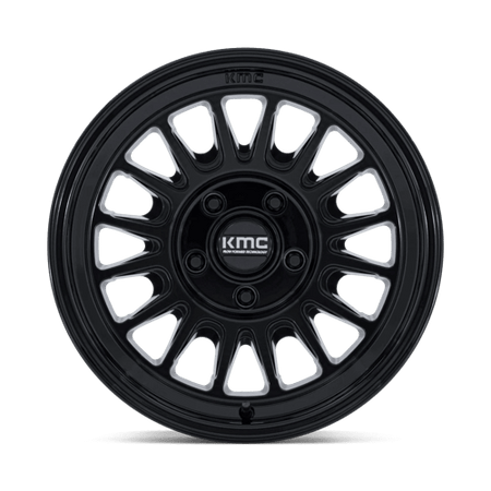KMC Impact Fft 17x8 Gloss Black wheel