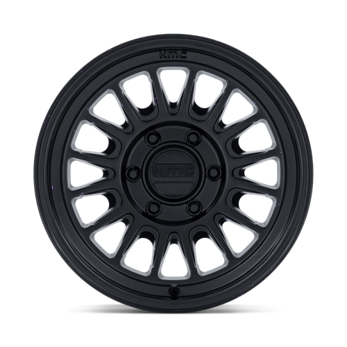 KMC Impact Fft 17x8 Matte Black wheel