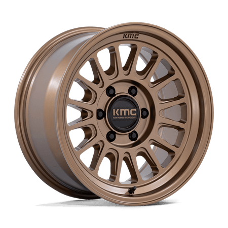KMC Impact Fft 17x8 Matte Bronze wheel