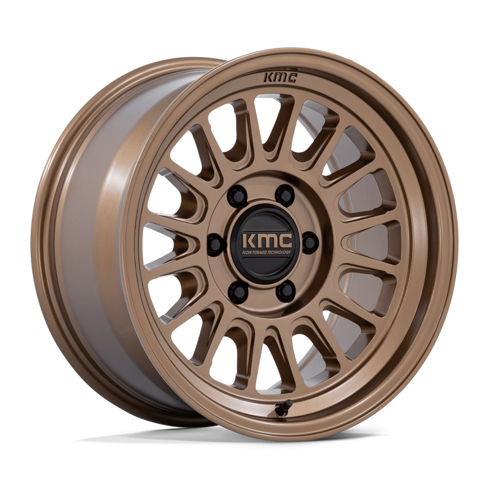 KMC Impact Fft 17x8.5 Matte Bronze wheel
