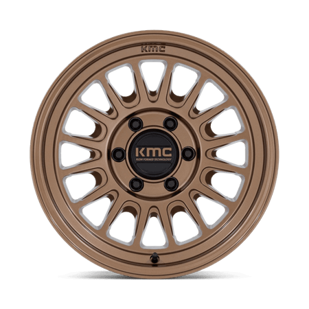 KMC Impact Fft 17x8 Matte Bronze wheel