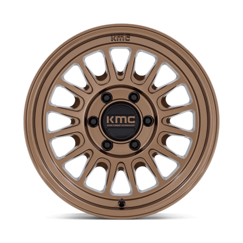 KMC Impact Fft 17x8.5 Matte Bronze wheel