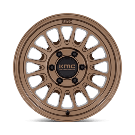 KMC Impact Fft 17x8.5 Matte Bronze wheel
