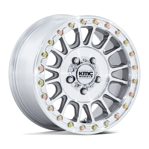KMC Impact UTV Beadlock 15x7 Machined wheel