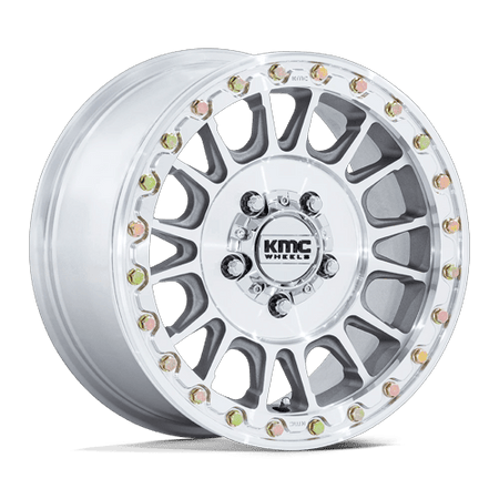 KMC Impact UTV Beadlock 15x7 Machined wheel