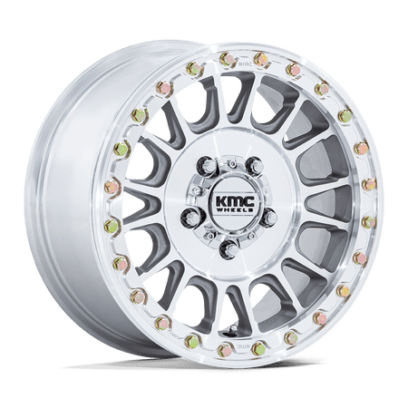 KMC Impact UTV Beadlock 15x7 Machined wheel