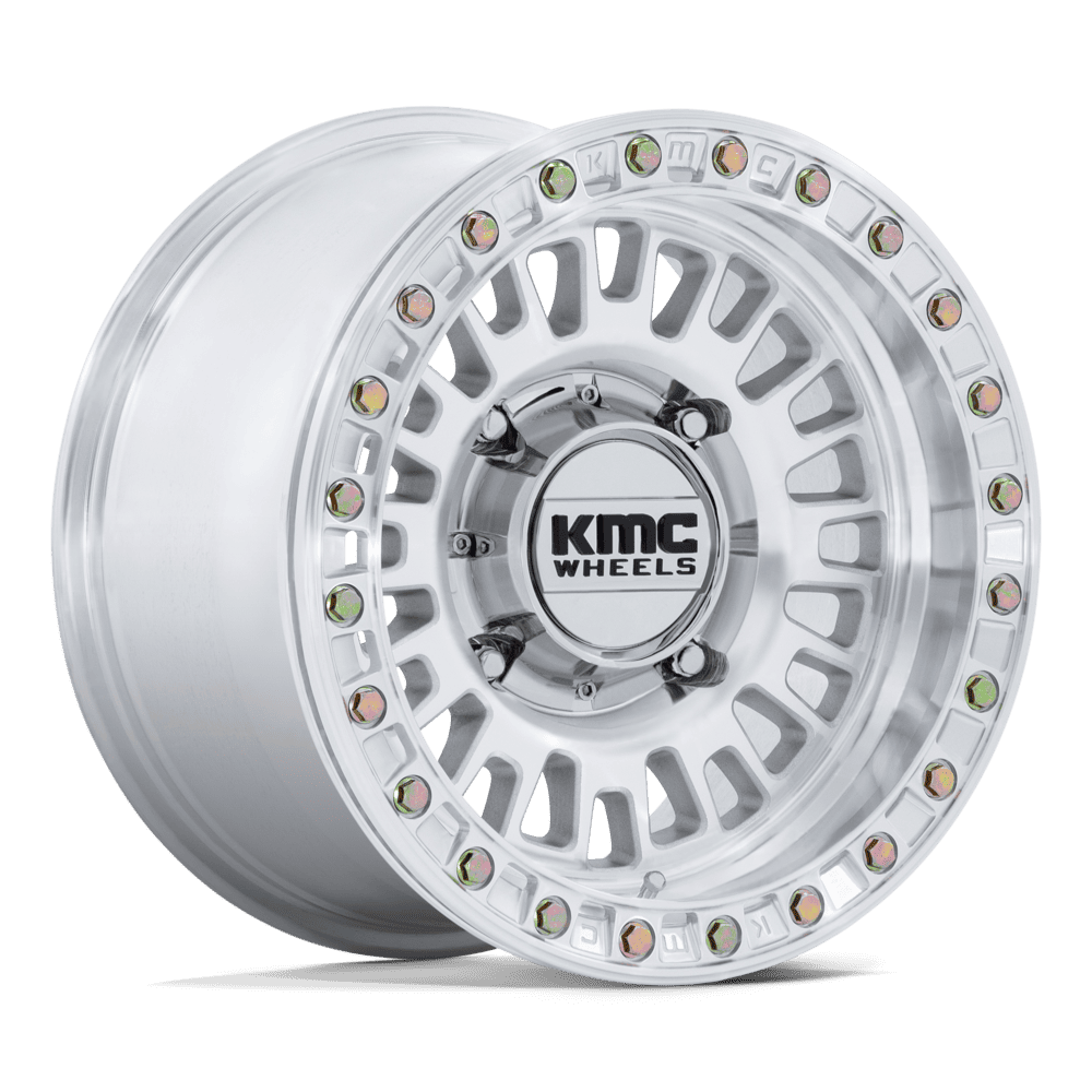 KMC Aztec UTV Beadlock 15x8 Machined wheel