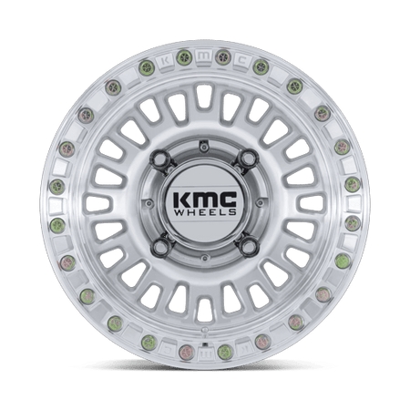 KMC Aztec UTV Beadlock 15x8 Machined wheel