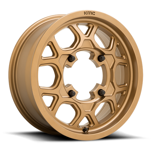 KMC Mesa Lite UTV 15x6 Matte Bronze wheel