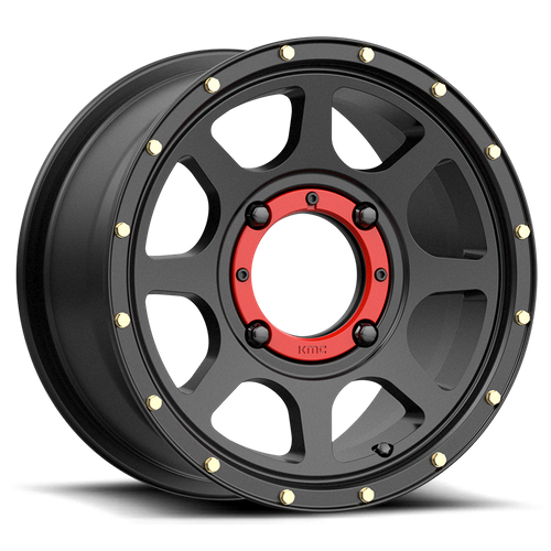 KMC Addict 2 UTV 15x6 Satin Black wheel