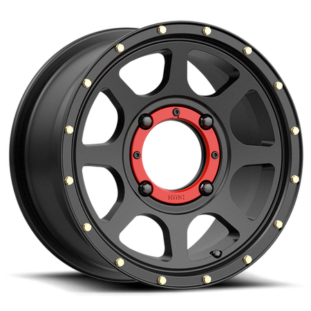 KMC Addict 2 UTV 15x6 Satin Black wheel