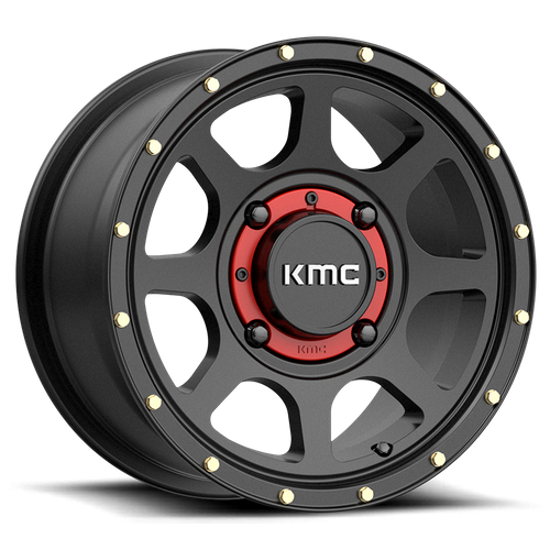 KMC Addict 2 UTV 15x6 Satin Black wheel