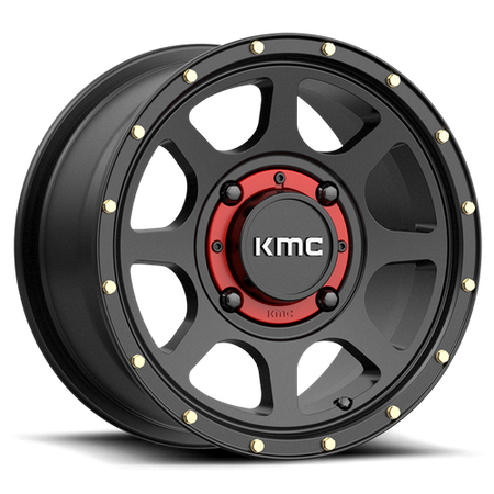 KMC Addict 2 UTV 15x6 Satin Black wheel
