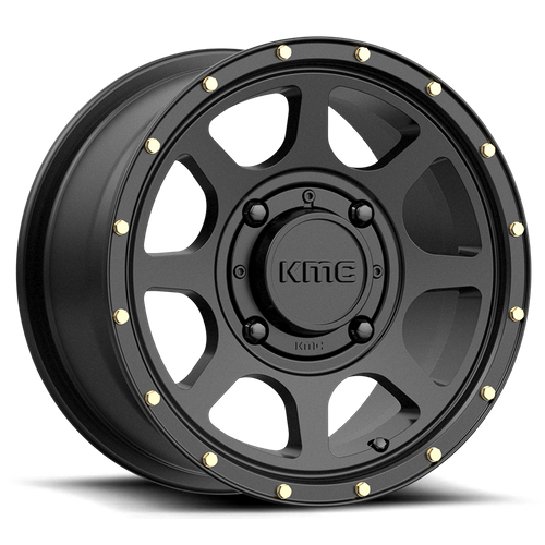 KMC Addict 2 UTV 15x6 Satin Black wheel