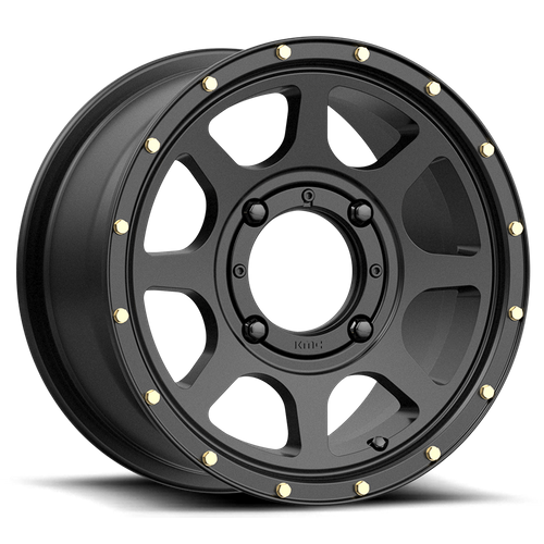 KMC Addict 2 UTV 15x6 Satin Black wheel