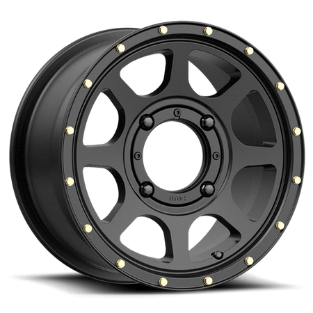 KMC Addict 2 UTV 15x6 Satin Black wheel