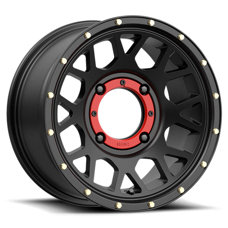 KMC Grenade UTV 14x10 Satin Black wheel