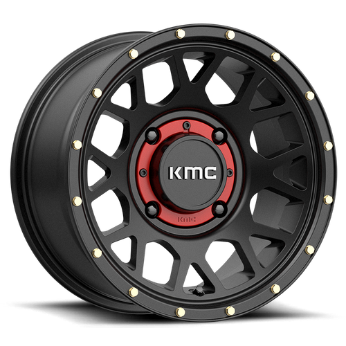 KMC Grenade UTV 14x10 Satin Black wheel