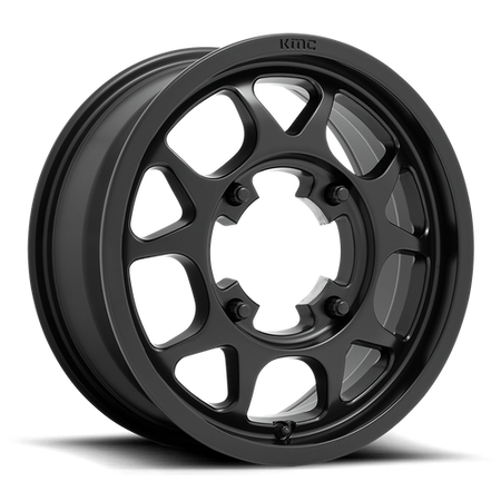 KMC Toro UTV 15x6 Satin Black wheel