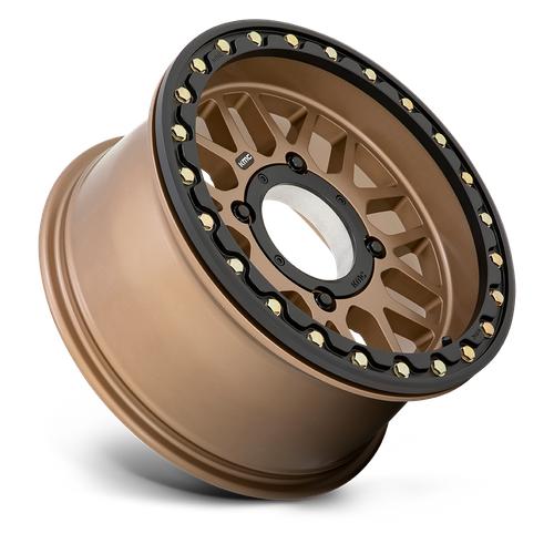KMC Grenade UTV Beadlock 15x7 Satin Bronze wheel
