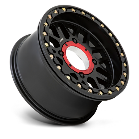 KMC Grenade UTV Beadlock 14x7 Satin Black wheel