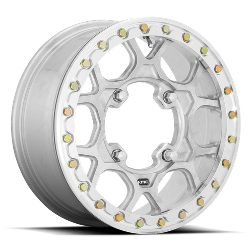 KMC Mesa Forged UTV Beadlock 15x6 Raw Machined Forged wheel
