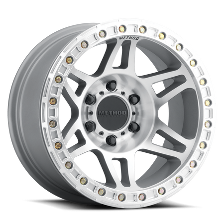 Aluminum Wheels 17x9 Beadlock MR106 Bolt Pattern 5 On 127 Offset -44 Lip Size 0 Machined SL Clear Coat Method