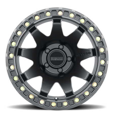 Aluminum Wheels 17x9 MR108 Bolt Pattern 5 On 127 Offset -44 Lip Size 0.63 Matte Black MB Method