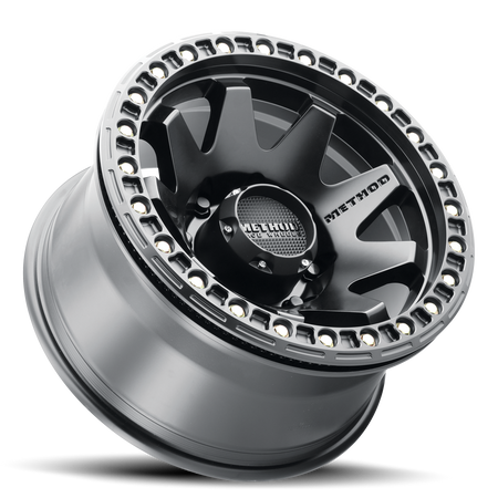 Aluminum Wheels 17x9 MR108 Bolt Pattern 8 On 165.1 Offset -44 Lip Size 0.63 Matte Black MB Method