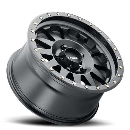 Aluminum Wheels 15x8 Double Standard MR304 Bolt Pattern 5 On 139.7 Offset -24 Lip Size 3.5 Matte Black MB Method