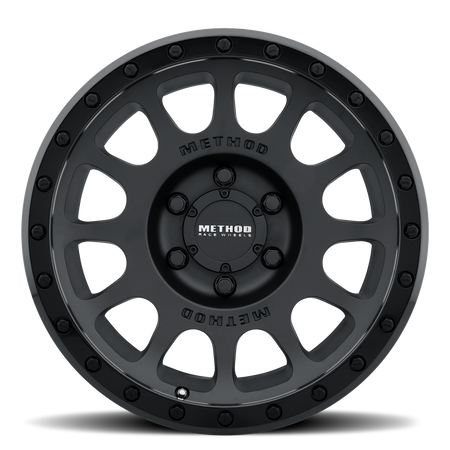Aluminum Wheels 17x8.5 NV MR305 Bolt Pattern 6 On 135 Offset 0 Lip Size 1.3 Double Black BK Method