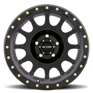 Aluminum Wheels 17x8.5 NV MR305 Bolt Pattern 5 On 150 Offset 25 Lip Size 1.18 Matte Black MB Method